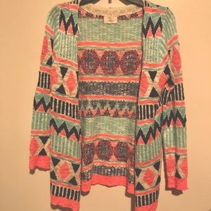 Aztec Pattern Cardigan